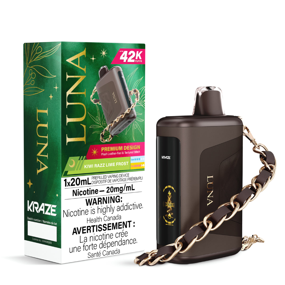 Kraze LUNA Disposable - 42000 Puffs