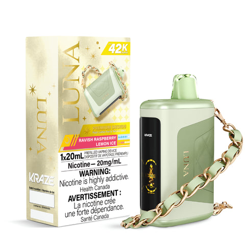 Kraze LUNA Disposable - 42000 Puffs