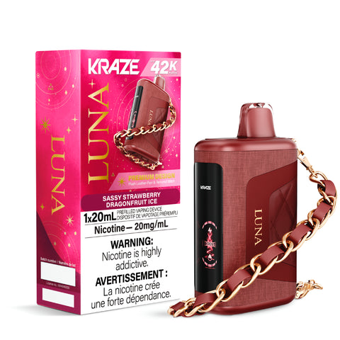Kraze LUNA Disposable - 42000 Puffs