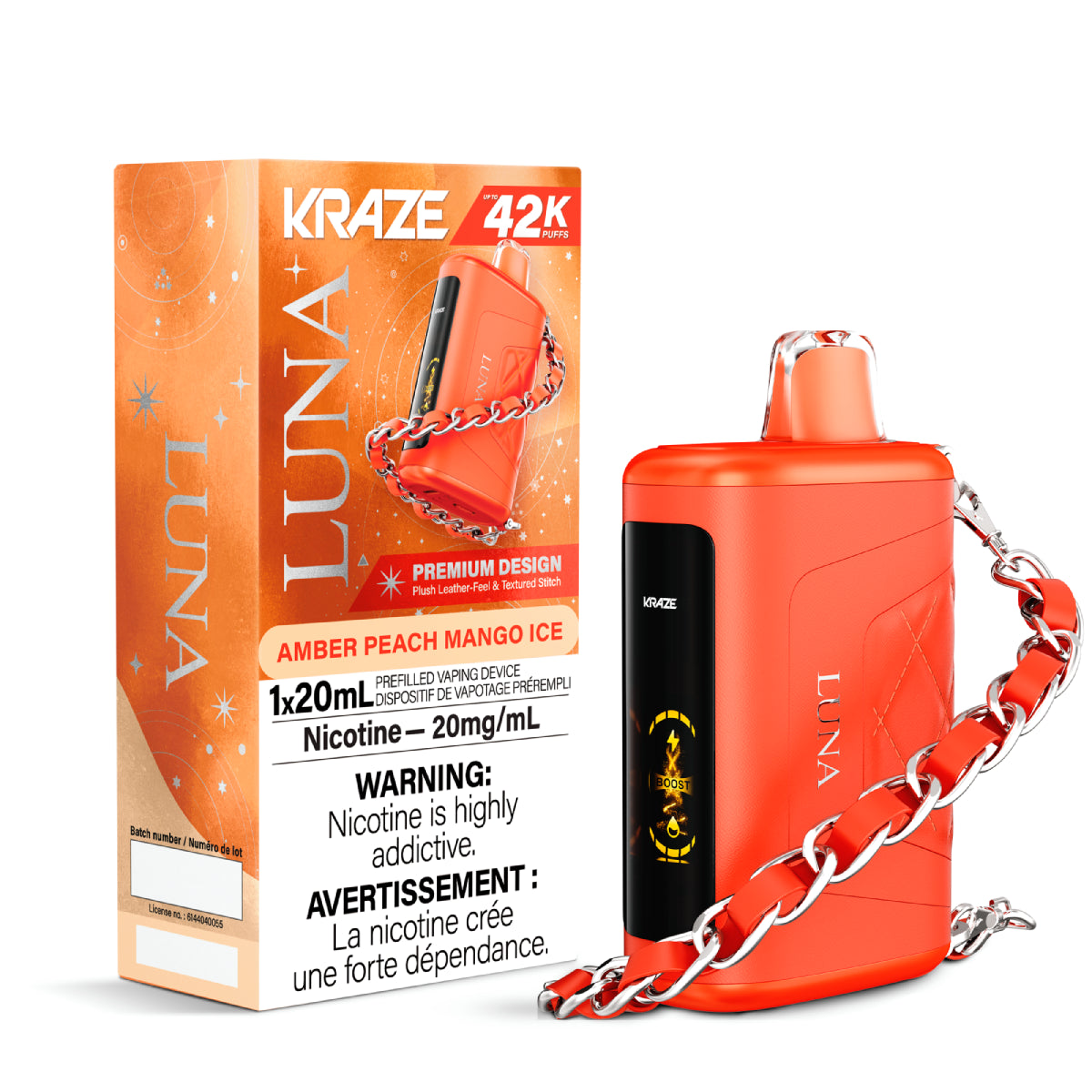 Kraze LUNA Disposable - 42000 Puffs