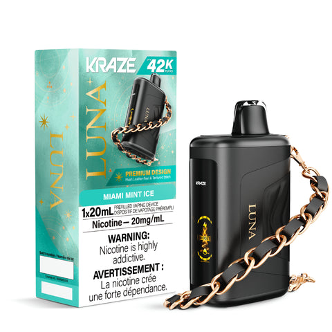 Kraze LUNA Disposable - 42000 Puffs