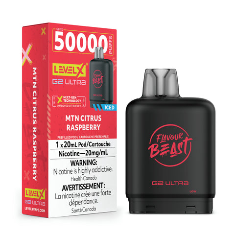 Level X G2 ULTRA Pod 20ml - FB 50K