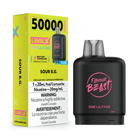 Level X G2 ULTRA Pod 20ml - FB 50K