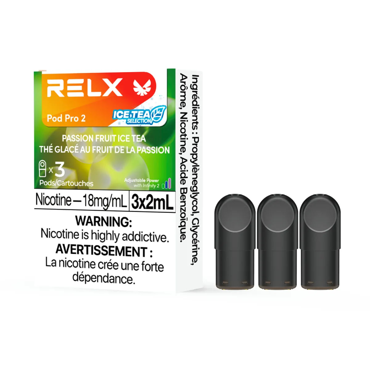 RELX Pod Pro 2 - 18mg 3pc/Pack