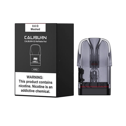 Uwell Caliburn G3 Replacement Pods 4/PK [CRC Version]