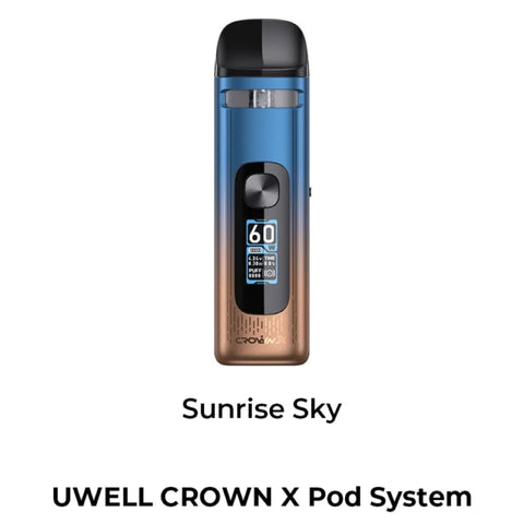 Uwell Crown X Open Pod Kit 3.3mL [CRC Version]