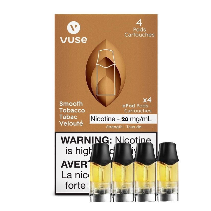 Vuse ePod Pods 4pk - SMOOTH TOBACCO