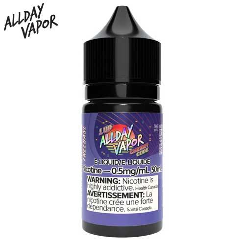 AllDay Vapor Nic-Salt E-Juice 30ml - CHERRY CODE - HM Vape