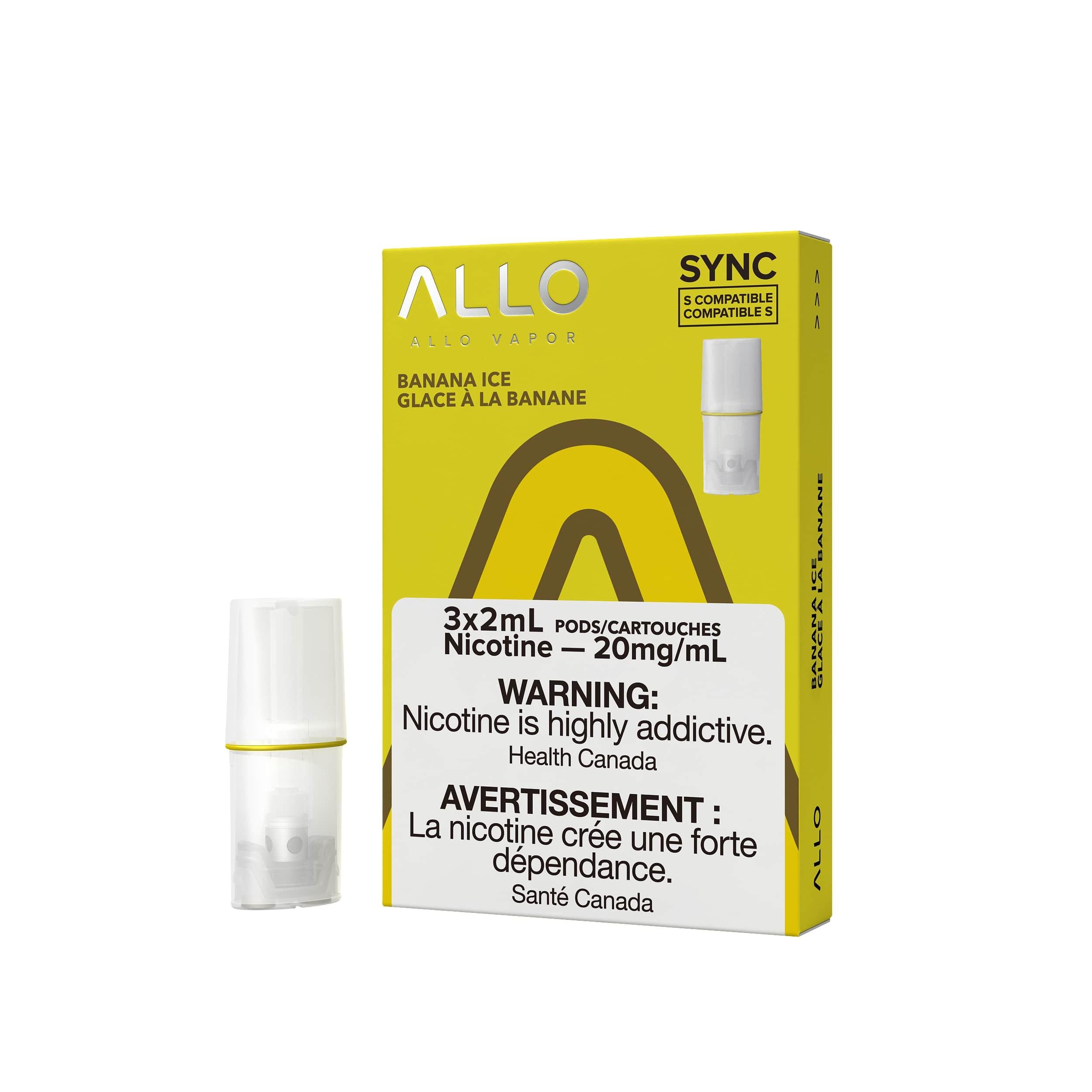 Banana Ice Allo Sync S Compatible Pods 20mg