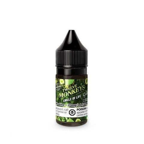 Twelve Monkeys Nic-Salt E-Juice - Circle Of Life