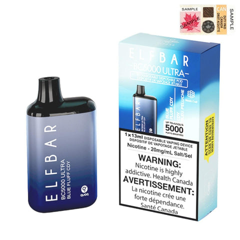 ELFBAR BC5000 ULTRA - BLUE FLUFF CDY