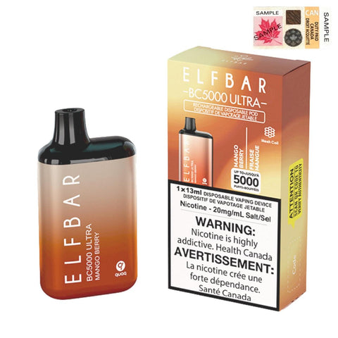 ELFBAR BC5000 ULTRA - MANGO BERRY