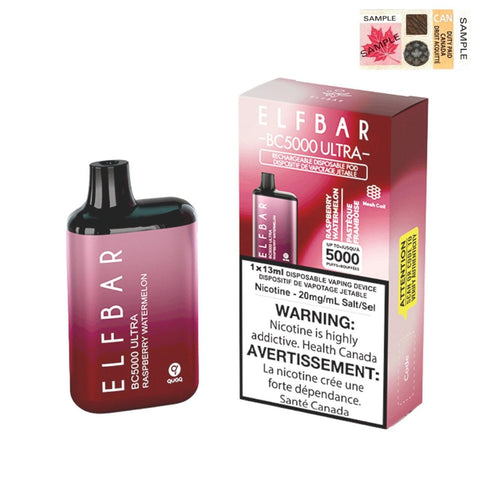 ELFBAR BC5000 ULTRA - RASPBERRY WATERMELON