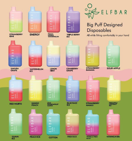 ELFBAR Flavor Sheet