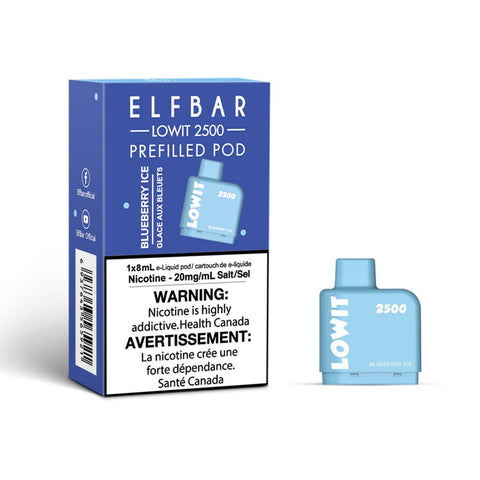 Elf Bar Lowit 2500 Puff Prefilled Pod - HM Vape