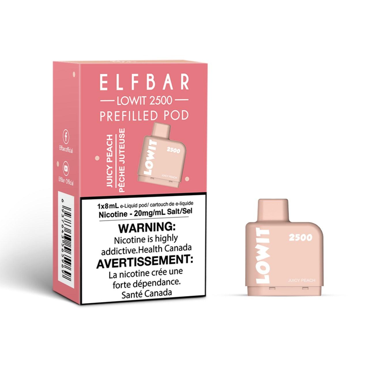 Elf Bar Lowit 2500 Puff Prefilled Pod HM Vape Elf Bar Lowit 2500 Puff Prefilled Pod HM Vape