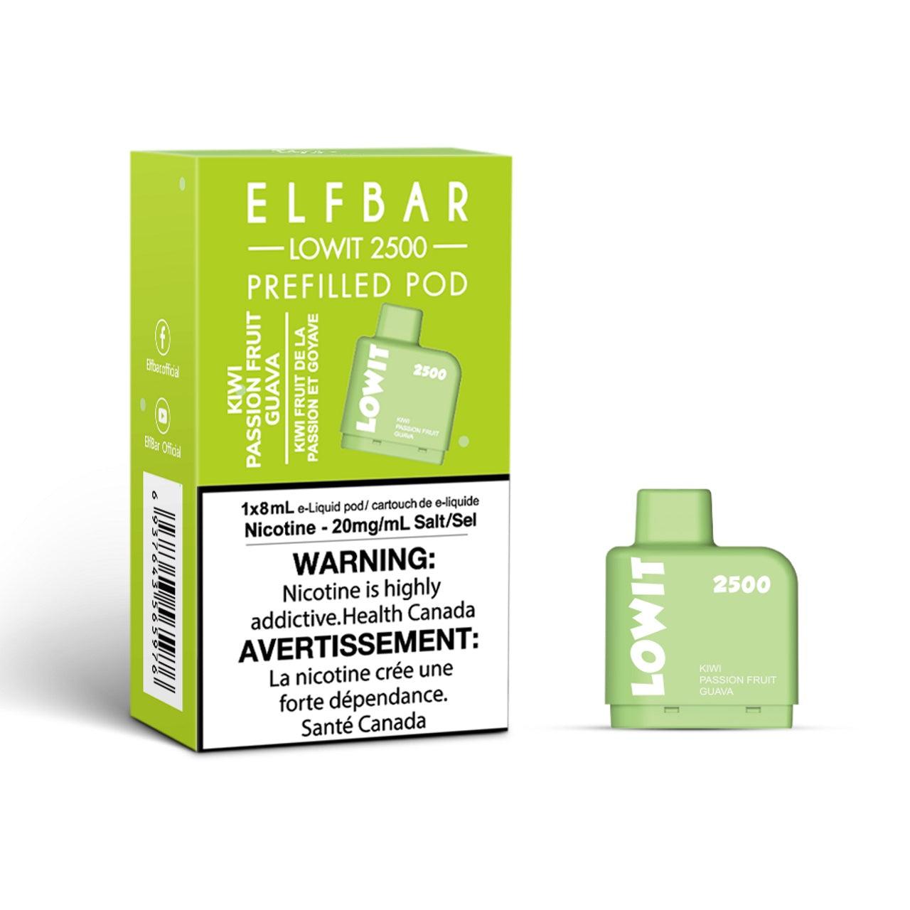 Elf Bar Lowit 2500 Puff Prefilled Pod - HM Vape