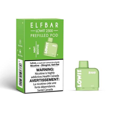 Elf Bar Lowit 2500 Puff Prefilled Pod - HM Vape