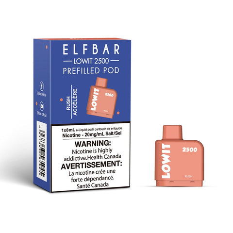 Elf Bar Lowit 2500 Puff Prefilled Pod - HM Vape