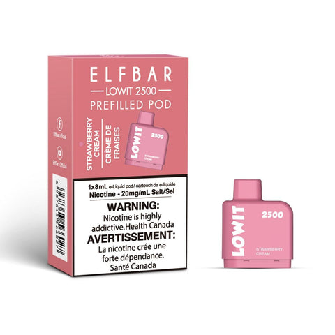 Elf Bar Lowit 2500 Puff Prefilled Pod - HM Vape