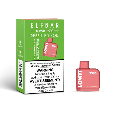 Elf Bar Lowit 2500 Puff Prefilled Pod - HM Vape