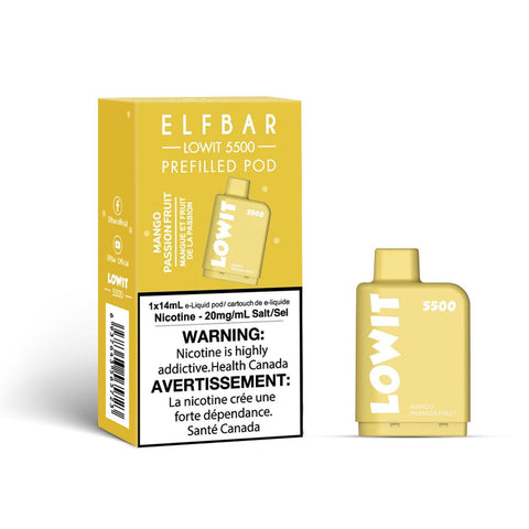 Elf Bar Lowit 5500 Puff Prefilled Pod - HM Vape