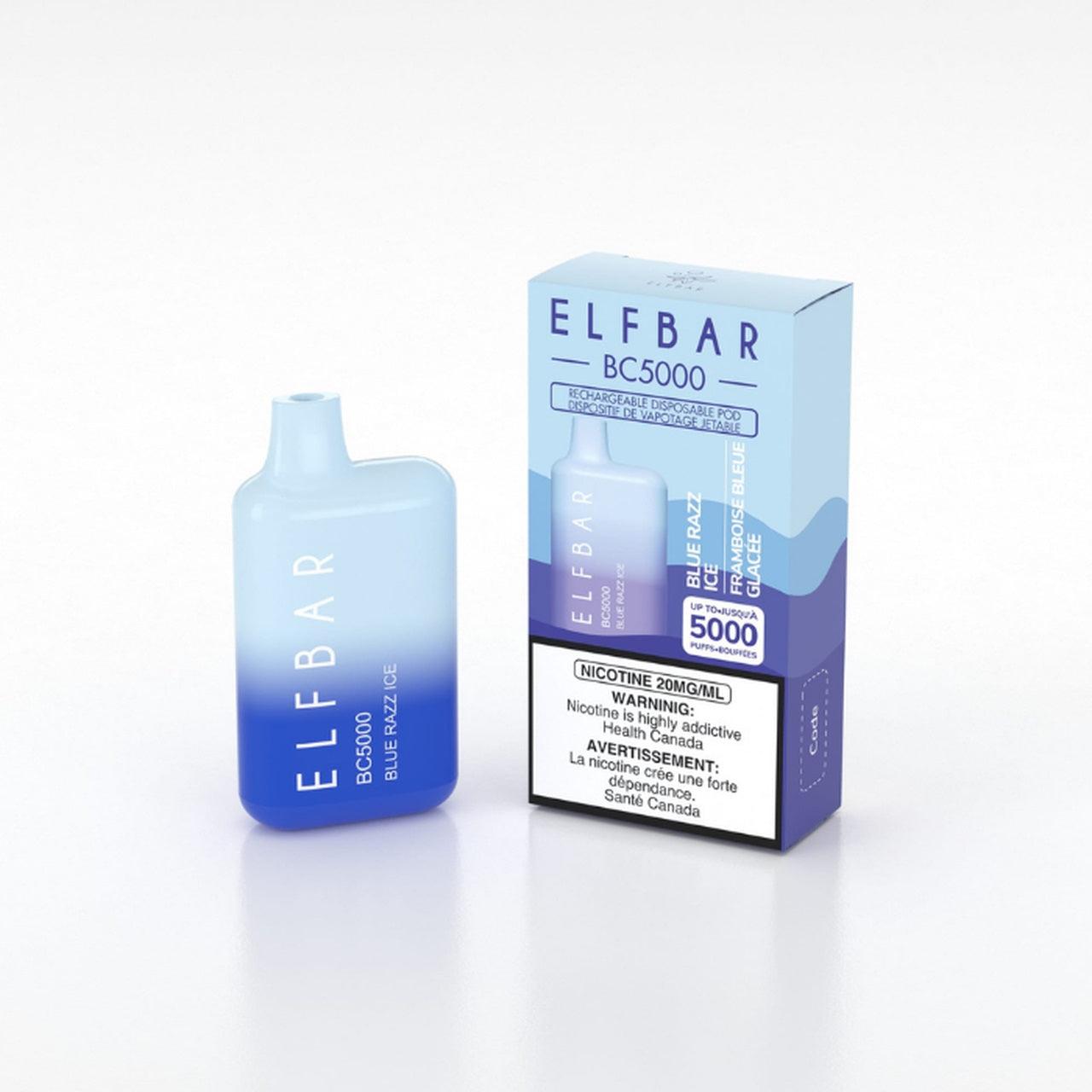 ELFBAR BC5000 - BLUE RAZZ ICE