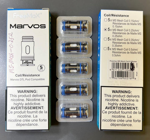 FREEMAX MARVOS MS MESH REPLACEMENT COIL (5 PACK) - HM Vape