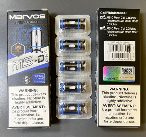 FREEMAX MARVOS MS MESH REPLACEMENT COIL (5 PACK) - HM Vape