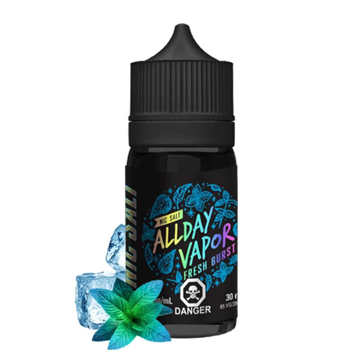 AllDay Vapor Nic-Salt E-Juice 30ml - Fresh Burst - HM Vape