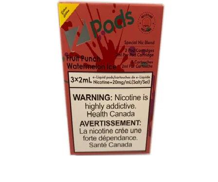 Z Pods 20MG LIMITED - FRUIT PUNCH WATERMELON ICE