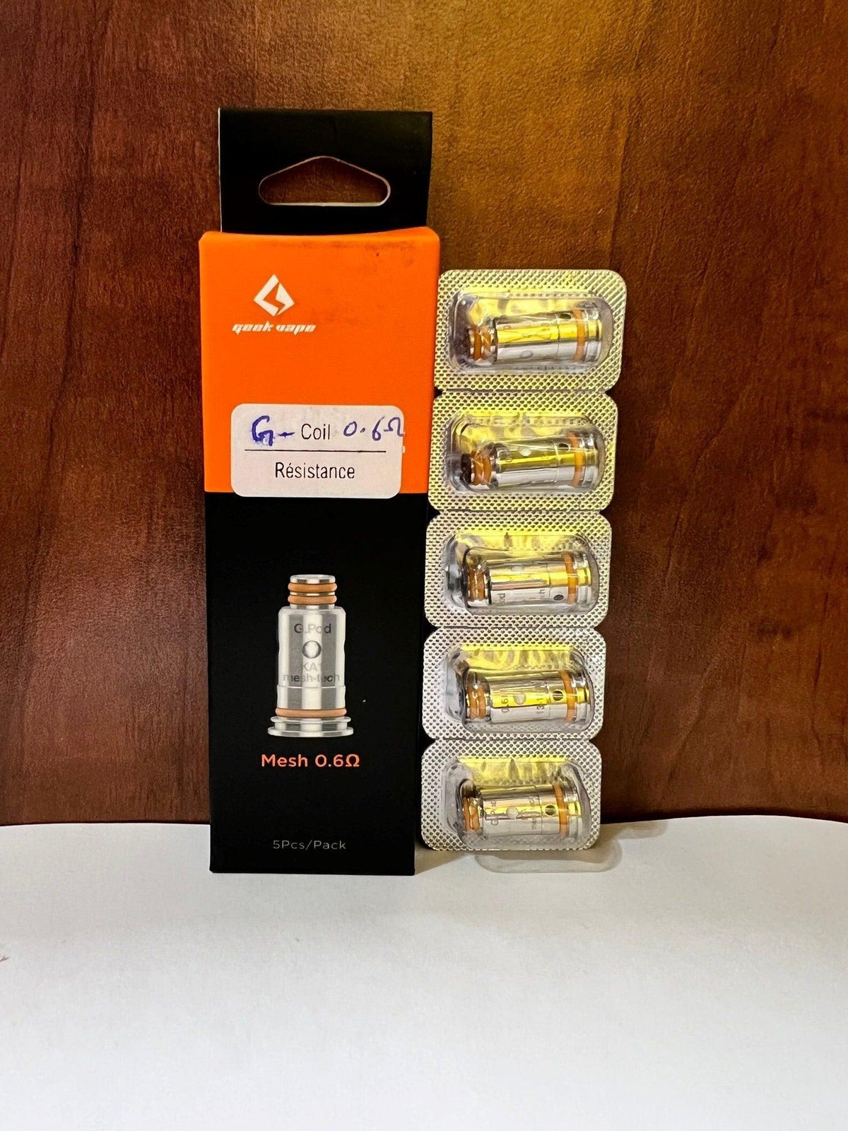 GEEKVAPE AEGIS POD/WENAX G REPLACEMENT COIL (5 PACK) - Mesh-0.6 Ohm