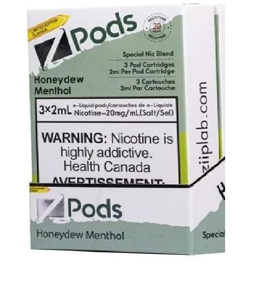 Z Pods 20MG - Honeydew Menthol