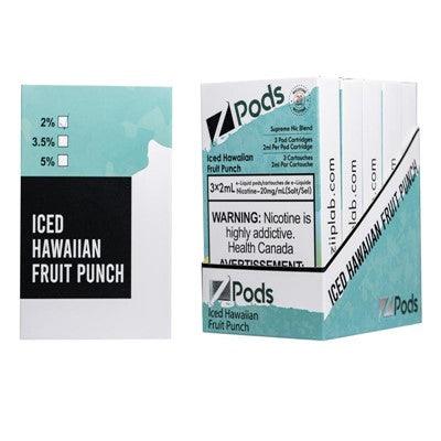 Z Pods 20mg - ICED HAWAIIAN FRUIT PUNCH - HM Vape