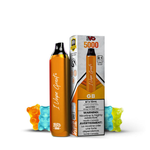 IVG Bar Max 5000 Puffs Disposable Vape - GB