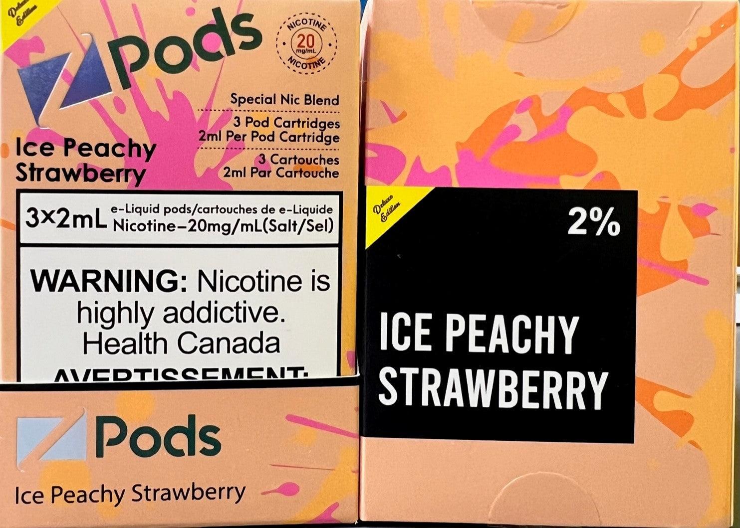 Z Pods  20MG - Ice Peachy Strawberry