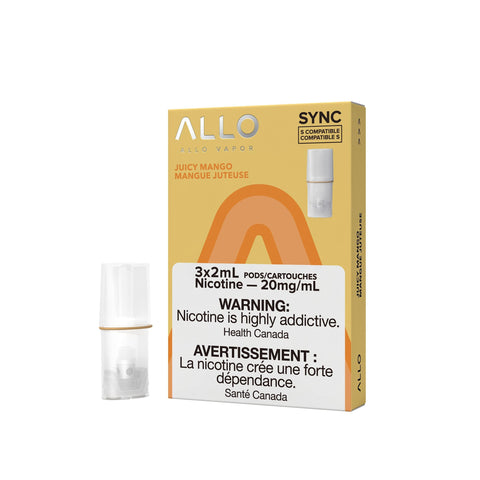 Juicy Mango Allo Sync S Compatible Pods 20mg