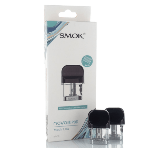 SMOK Novo 2 Mesh 1.0Ω Replacement Pods - 3 Pack