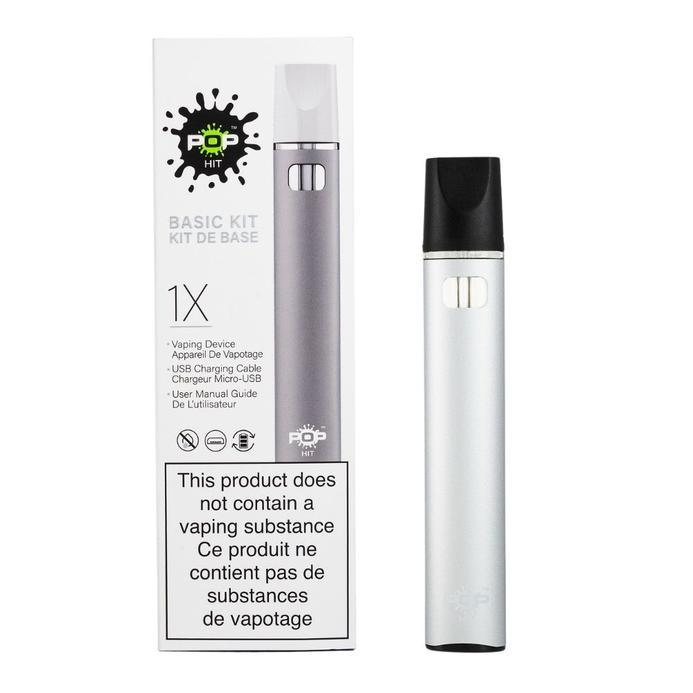 Pop Hit Basic Hit - Silver - HM Vape
