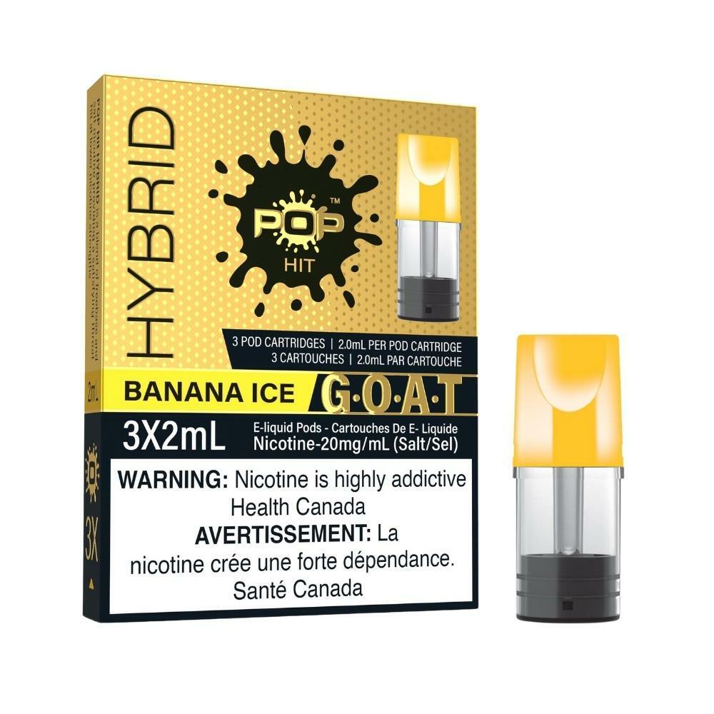 Pop Pods Hybrid 2% G.O.A.T. Series - BANANA ICE