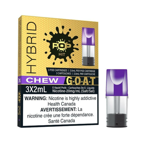 Pop Pods Hybrid 2% G.O.A.T. Series - CHEW