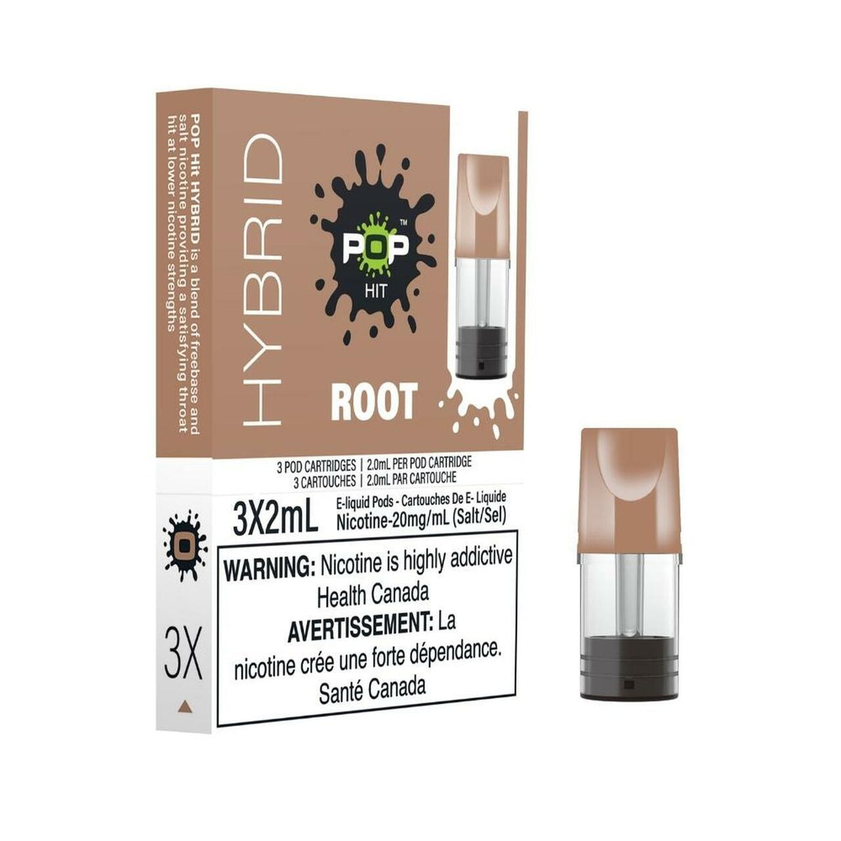 Pop Pods Hybrid 2% - ROOT (Root Beer)