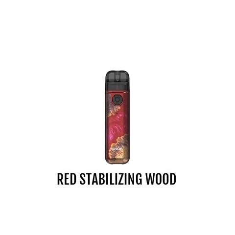 SMOK NOVO 4 MINI POD KIT - RED STABLIZING WOOD