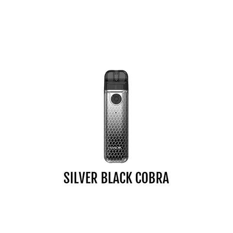 SMOK NOVO 4 MINI POD KIT - SILVER BLACK COBRA