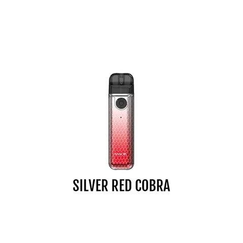 SMOK NOVO 4 MINI POD KIT - SILVER RED COBRA