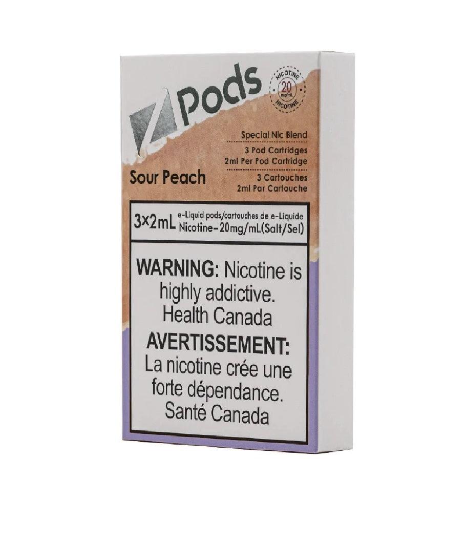 Z Pods 20MG Special Nic Blend - Sour Peach