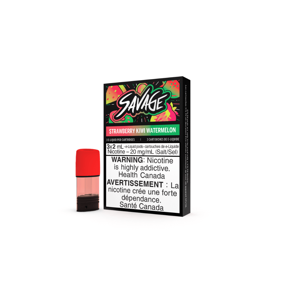 STLTH Pod Pack - Strawberry Kiwi Watermelon by Savage