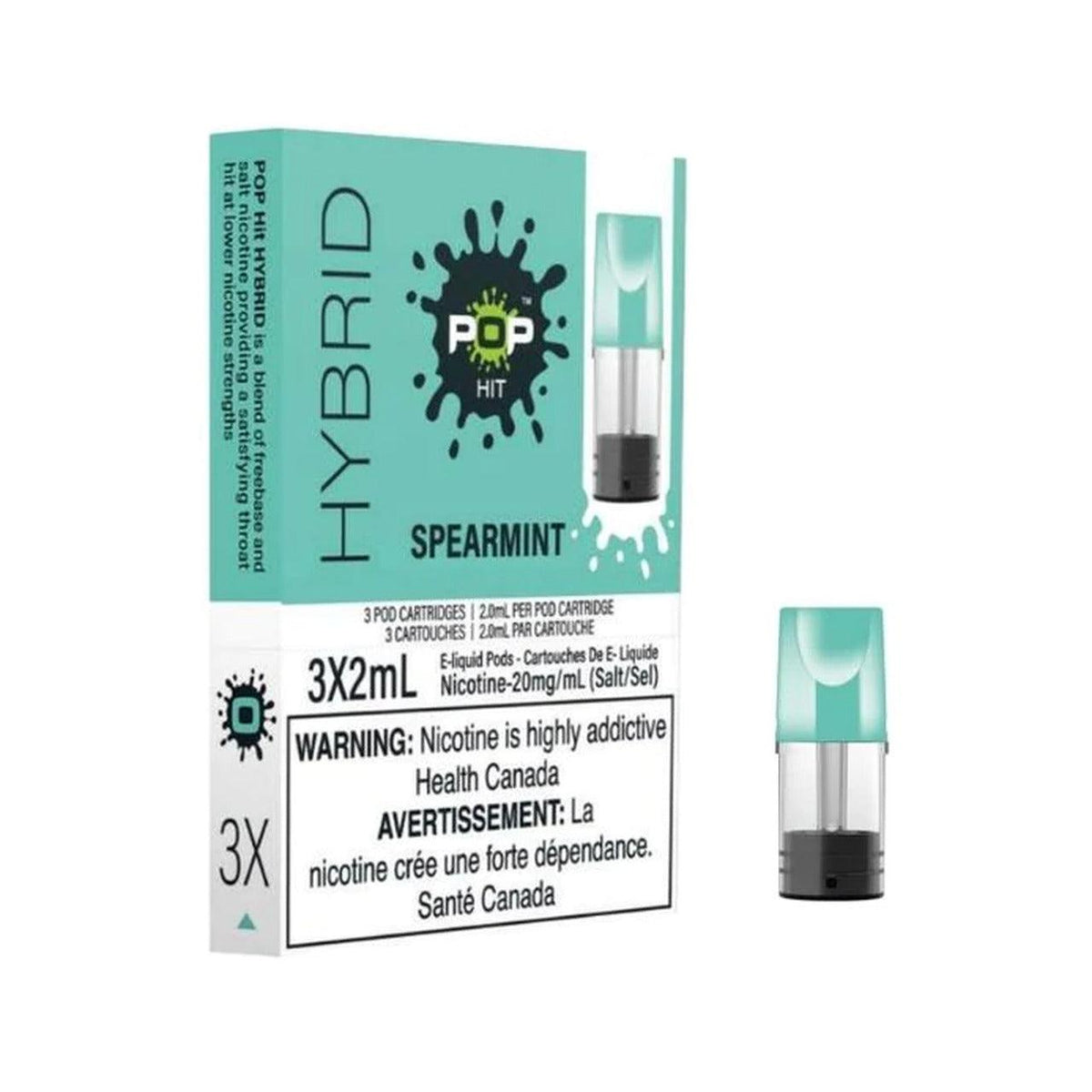 Pop Pods Hybrid 2%  - SPEARMINT