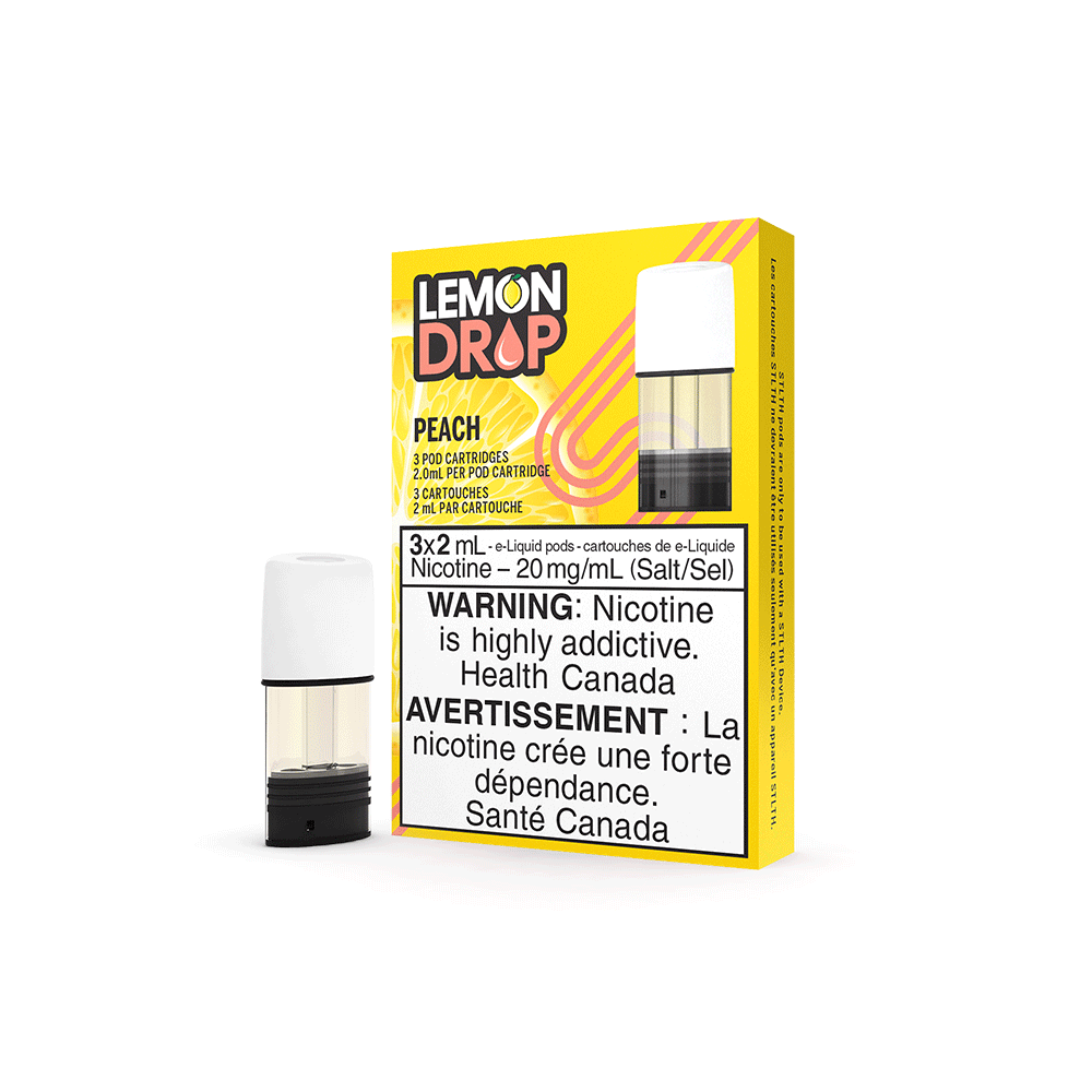 STLTH Pod Pack - Peach by Lemon Drop - HM Vape