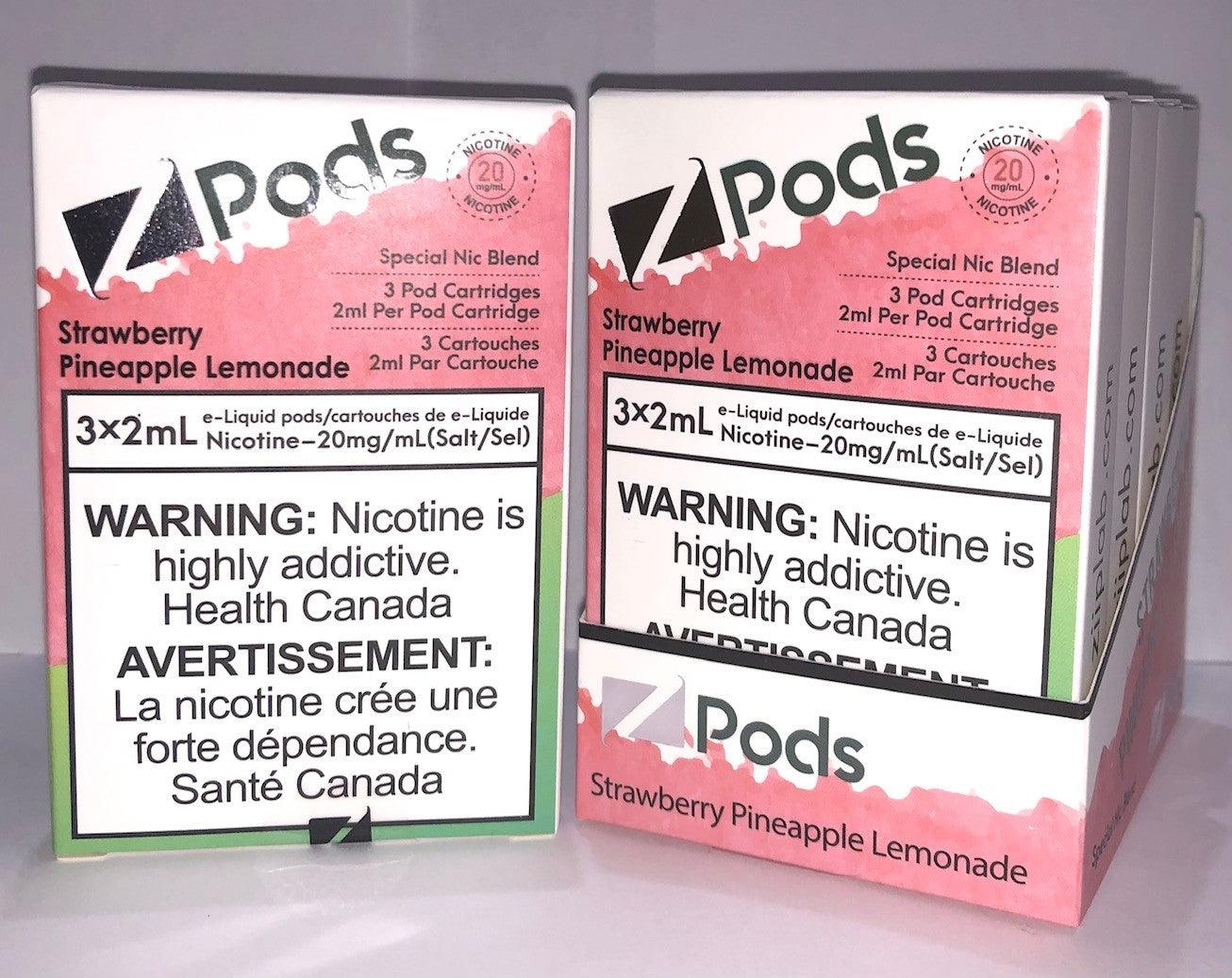 Z Pods 20mg - Strawberry Pineapple Lemonade - HM Vape